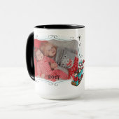 'Tis die Jahreszeit-Foto-Tasse Tasse (Vorderseite Links)