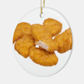 Tis die Jahreszeit für gute Nuggets Keramikornament (Links)