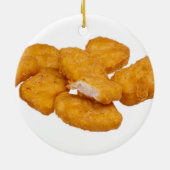 Tis die Jahreszeit für gute Nuggets Keramikornament (Hinten)