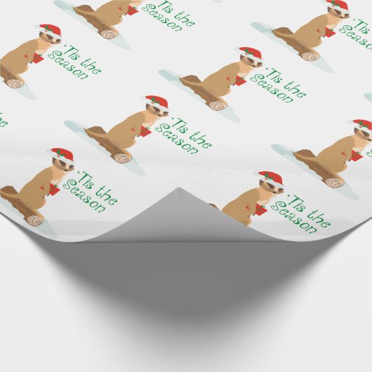 Tis die Jahreszeit Geschenkpapier (Ecke)