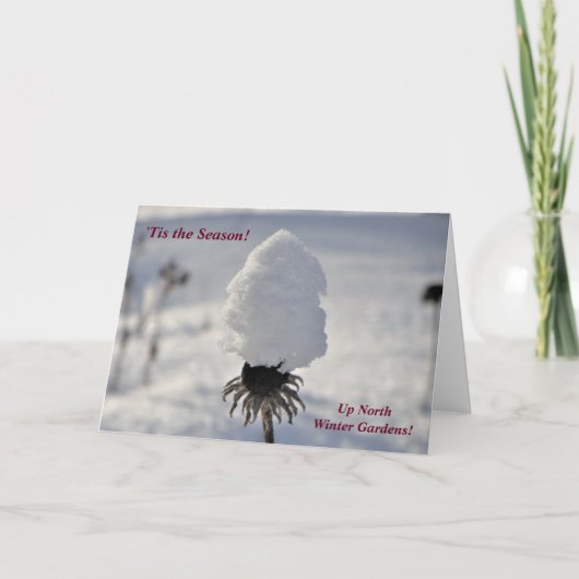 'Tis die Jahreszeit… herauf Nordwinter arbeitet im Karte (Vorderseite)