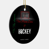 'Tis die Jahreszeit Keramik Ornament (Rechts)