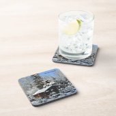 'Tis die Jahreszeit Wreah Hütten-   Getränkeuntersetzer (Rechte Seite)