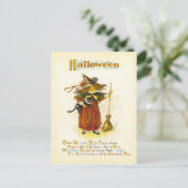 Tis Hallowe'en Postkarte (Stehend Vorderseite)