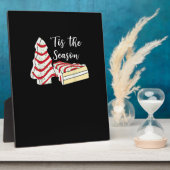 Tis Season Christmas Tree Costume Funny Graphic Fotoplatte (Seite)