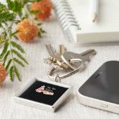 Tis Season Christmas Tree Costume Funny Graphic Schlüsselanhänger (Seite)