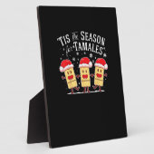 Tis Season For Tamales Christmas Mexican Food Fotoplatte (Seite)
