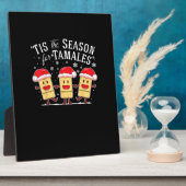 Tis Season For Tamales Christmas Mexican Food Fotoplatte (Seite)