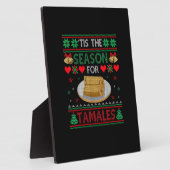 Tis Season For Tamales Funny Christmas Food Fotoplatte (Seite)