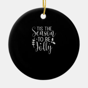 Tis Season Kürbis Halloween Hexenhut Kostüm Keramik Ornament