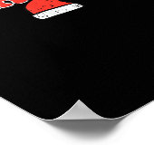 Tis Season Skeleton Pumpkin Halloween Poster (Ecke)