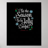 Tis Season To Saying Poster (Vorne)