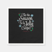 Tis Season To Saying Serviette (Vorderseite)