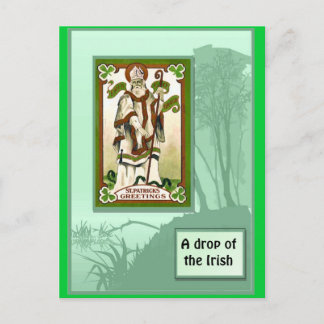 Tis St Patrick selbst Postkarte