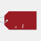 Tis The Reason For The Season Geschenkanhänger (Rückseite Horizontal)