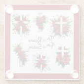 Tis The Reason For The Season Glasuntersetzer (Rückseite)