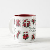 Tis The Reason For The Season Zweifarbige Tasse (Vorderseite Links)