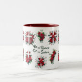 Tis The Reason For The Season Zweifarbige Tasse (Mittel)