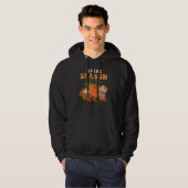 Tis The Season Autumn Fall Retro Thanksgiving Pump Hoodie (Vorne ganz)