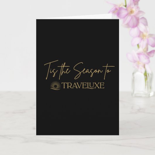 Tis the Season Black Karte (Orchidee)