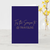 Tis the Season Blue Karte (Gelbe Blume)