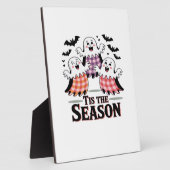 Tis The Season Checkered Halloween Fotoplatte (Seite)
