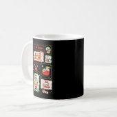 Tis The Season Christmas Gingerbread Santa Book Te Kaffeetasse (Vorderseite Links)
