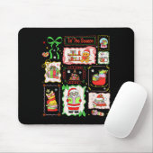 Tis The Season Christmas Gingerbread Santa Book Te Mousepad (Mit Mouse)