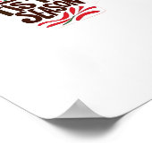 Tis The Season Christmas Peppermint Mocha Poster (Ecke)