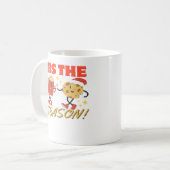 Tis The Season Christmas Retro Characters Kaffeetasse (Vorderseite Links)