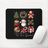 Tis The Season Christmas Santa Gingerbread Xmas Tr Mousepad (Mit Mouse)