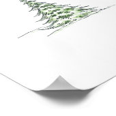 Tis The Season Christmas Tree Debbie Groovy Santa Poster (Ecke)