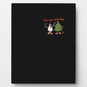 Tis The Season Christmas Tree Pals Classic Trendy Fotoplatte (Vorderseite)