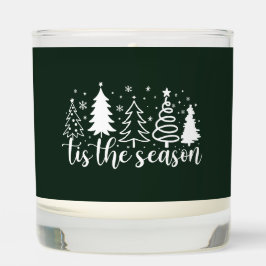 Tis The Season Christmas Tree Scented Candle