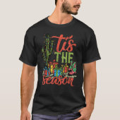 Tis' The Season Christmas Western Country T-Shirt (Vorderseite)