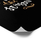 Tis The Season Classic Aesthetic Style Poster (Ecke)