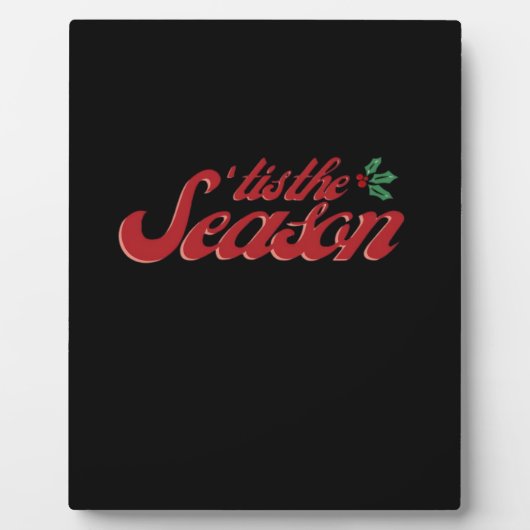 Tis The Season Classic & Basic Design Fotoplatte (Vorderseite)