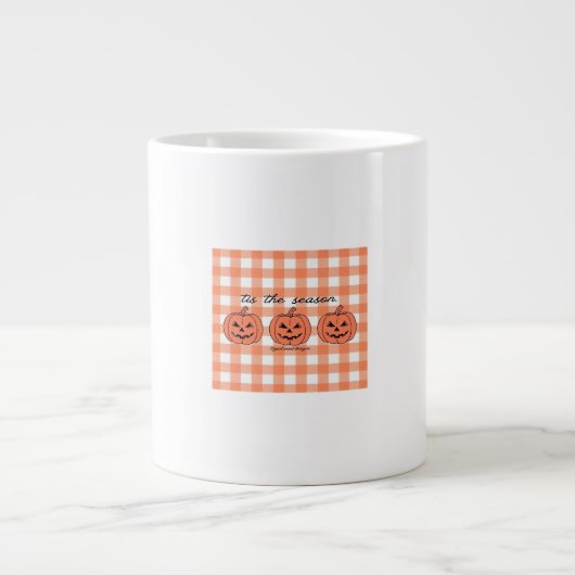 Tis The Season Classic Funny Design Jumbo-Tasse (Vorderseite)
