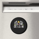 Tis The Season Classic Minimal Clean Magnet (In Situ (Geschirrspüler))