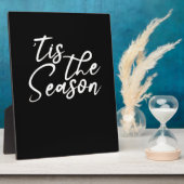 Tis The Season Classical Design Fotoplatte (Seite)