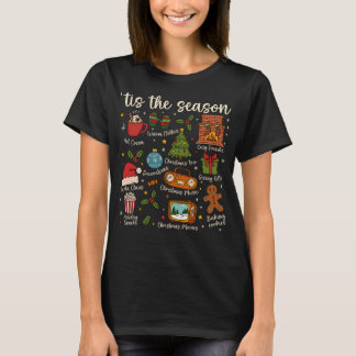 Tis the Season Cozy Weihnachts-Ikonen Feiertags-Sh T-Shirt