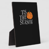 Tis The Season Cute Halloween Pumpkin Fotoplatte (Seite)