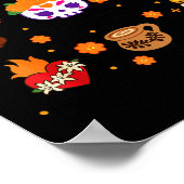 Tis The Season Dia De Los Muertos Mexican Day Of T Poster (Ecke)