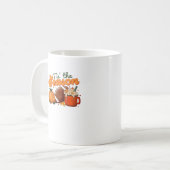 Tis The Season Football Mug Autumn Design Kaffeetasse (Vorderseite Links)