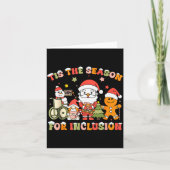 Tis The Season For Inclusion Ot Pt Slp Therast Chr Karte (Vorderseite)