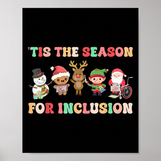 Tis The Season For Inclusion Ot Pt Slp Therast Chr Poster (Vorne)