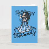 'tis the season for shimmies card karte (Vorderseite)