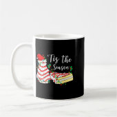 Tis The Season Funny Christmas Tree Snack Cake Xma Kaffeetasse (Links)