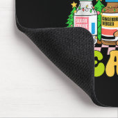 Tis The Season Funny Nurse Christmas Bottles  Mousepad (Ecke)