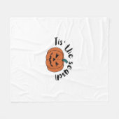 Tis The Season Funny Sloth Design Fleecedecke (Vorderseite (Horizontal))